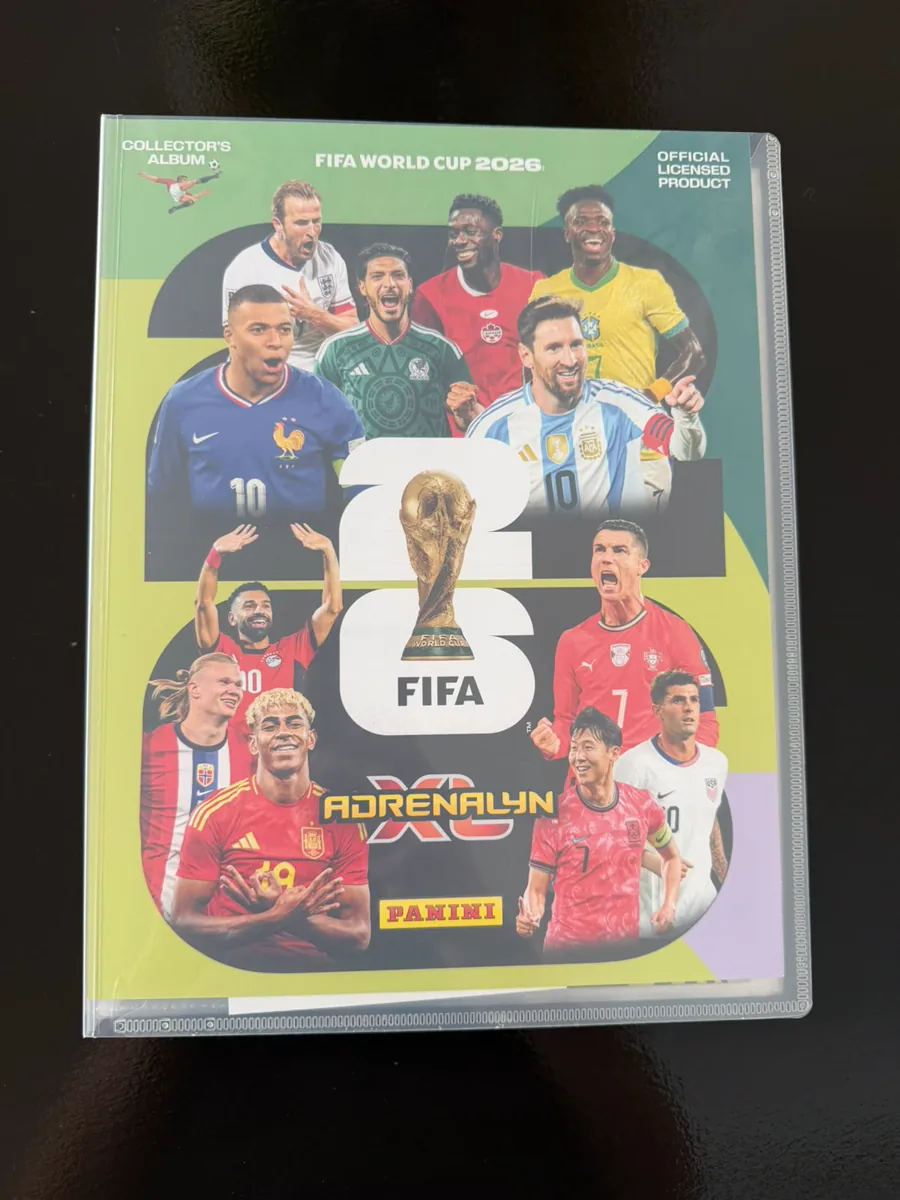 Adrenalyn XL World Cup 2026 Collector's Album - Almost Complete Set with Golden Ballers & Eternos 22