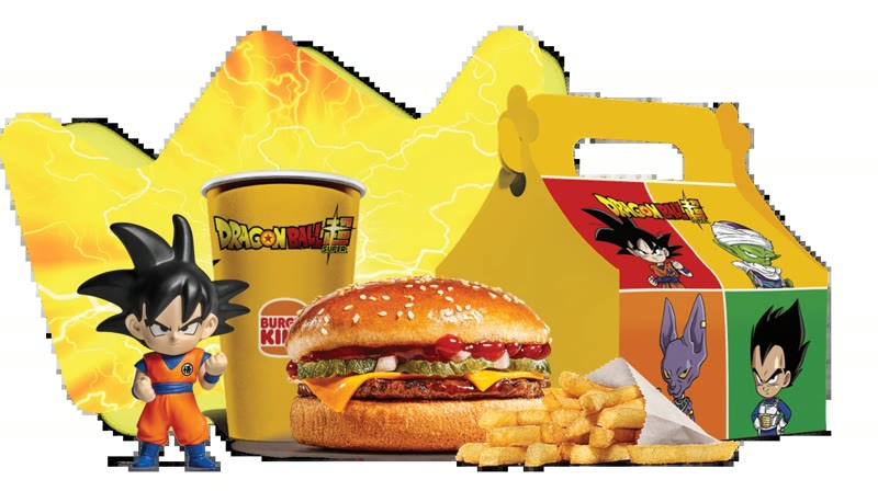 Burger King Dragon Ball Super Toys