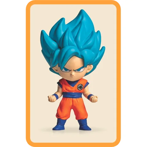 Super Saiyan Blue Goku mini #GOKU-SSB - Burger King Dragon Ball Super Toys