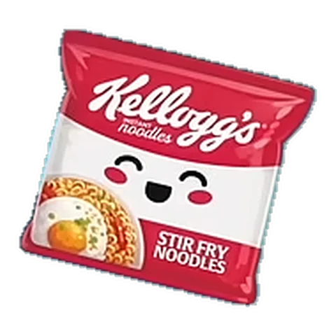Kellogg's Hot 'n Spicy Mie Goreng Premium Stir Fry Noodles sticker #KELLOGGS - Checkers Stickables