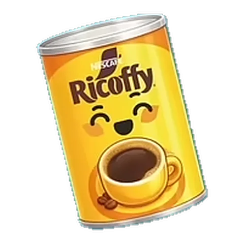 NESCAFÉ RICOFFY Soluble Chicory & Coffee Granules sticker #RICOFFY - Checkers Stickables