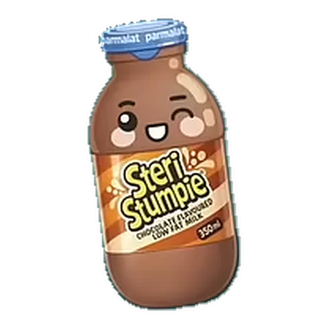 Steri Stumpie Chocolate Flavoured Milk sticker #STERISTUMPIE - Checkers Stickables