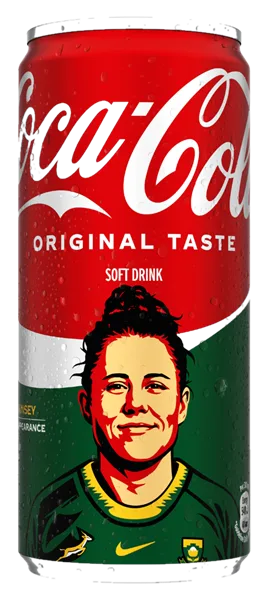 Tayla Kinsey can #KINSEY - Coca-Cola Be a Bok Fan Cans 2026