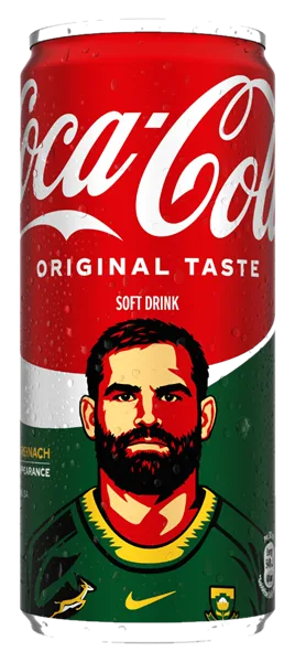 Cobus Reinach can #REINACH - Coca-Cola Be a Bok Fan Cans 2026
