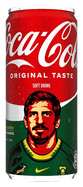 Kwagga Smith can #SMITH - Coca-Cola Be a Bok Fan Cans 2026