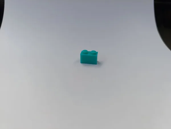 Teal 1x2 Brick mini #BRICK-1X2-TEAL - Little Checkers Building Blocks (2019)