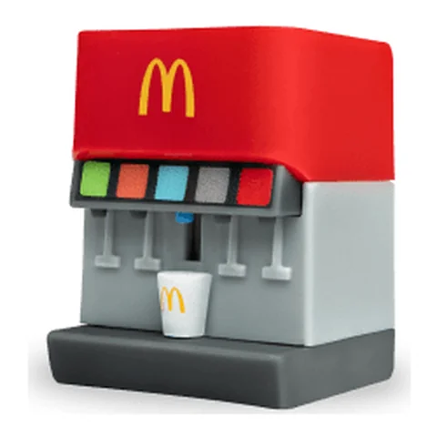 Drink Dispenser mini #DRINK-DISPENSER - Little McDonald's Happy Meal Toys