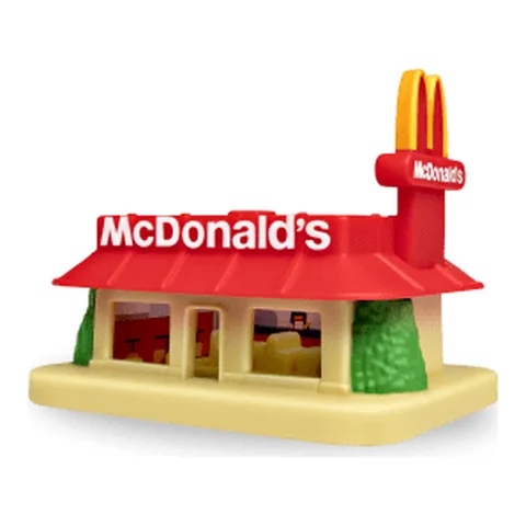 McDonald's Restaurant mini #RESTAURANT - Little McDonald's Happy Meal Toys
