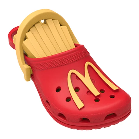 Fries Croc mini #FRIES - McDonald's Crocs Happy Meal Toys