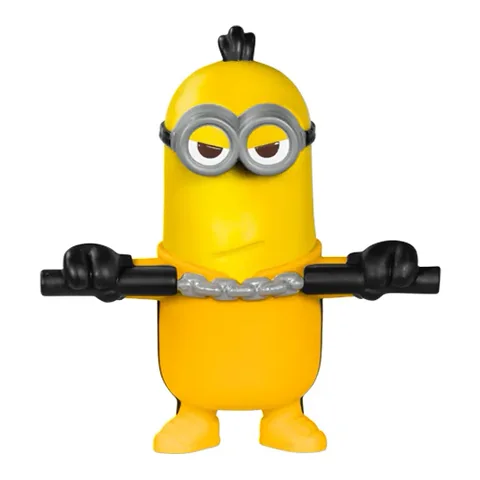 Barbell Minion mini #BARBELL - McDonald's Minions Happy Meal Toys (2020)