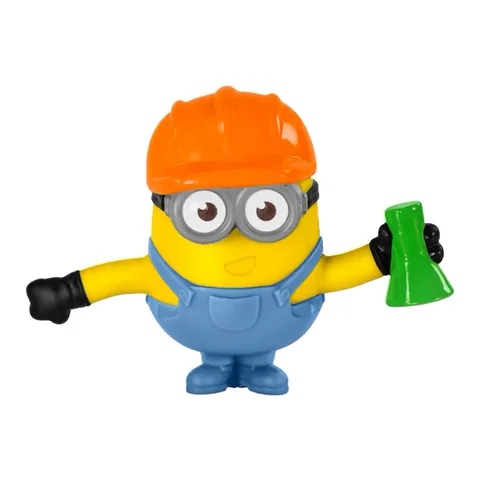 Hard Hat Minion mini #HARDHAT - McDonald's Minions Happy Meal Toys (2020)