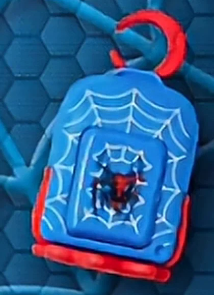 Blue Spider-Man Backpack mini #BLUE - McDonald's Spider-Man Brand New Day Backpacks
