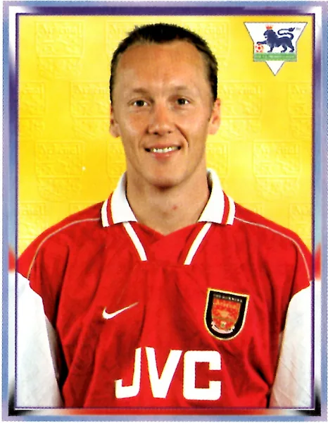 Lee Dixon sticker #10 - Merlin Premier League 98 Stickers