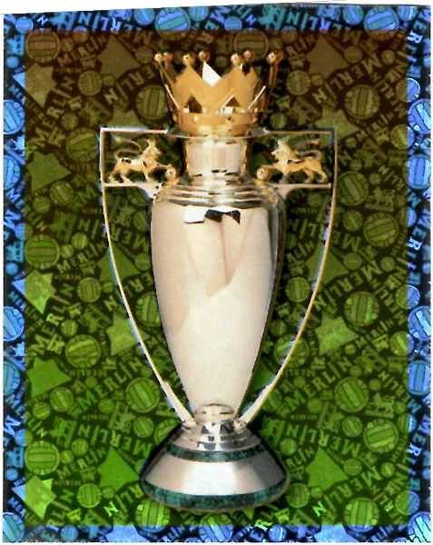 FA Premier League Trophy sticker #2 - Merlin Premier League 98 Stickers