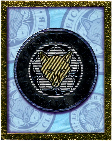 Leicester City Club Badge sticker #289 - Merlin Premier League 98 Stickers