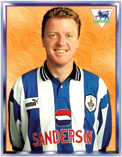 Steve Nicol sticker #395 - Merlin Premier League 98 Stickers