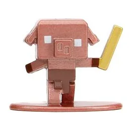 Piglin Grunter (Pink) mini #GRUNTER-PINK - Minecraft Legends Nano Metalfigs