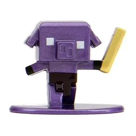 Piglin Grunter (Purple) mini #GRUNTER-PURPLE - Minecraft Legends Nano Metalfigs