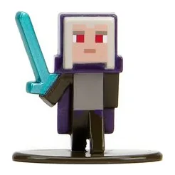 Hero (Purple Cloak) mini #HERO-PURPLE - Minecraft Legends Nano Metalfigs