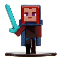 Hero (Red Hair) mini #HERO-RED - Minecraft Legends Nano Metalfigs