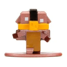 Piglin Medic (Pink) mini #MEDIC-PINK - Minecraft Legends Nano Metalfigs