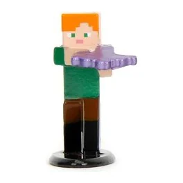 Alex with Enchanted Crossbow mini #ALEX - Minecraft Nano Metalfigs (Wave 5)