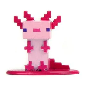 Pink Axolotl mini #AXOLOTL - Minecraft Nano Metalfigs (Wave 5)