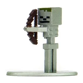 Mossy Skeleton mini #MOSSY-SKELETON - Minecraft Nano Metalfigs (Wave 5)