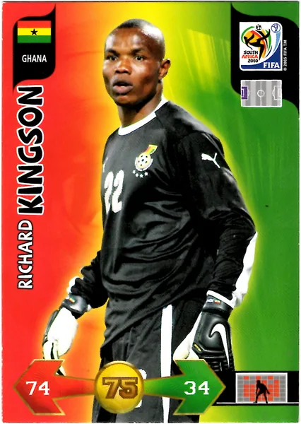 Richard Kingson card #161 - Panini Adrenalyn XL 2010 FIFA World Cup (SA Edition)
