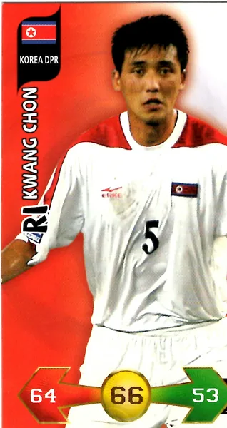 Ri Kwang-Chon card #230 - Panini Adrenalyn XL 2010 FIFA World Cup (SA Edition)