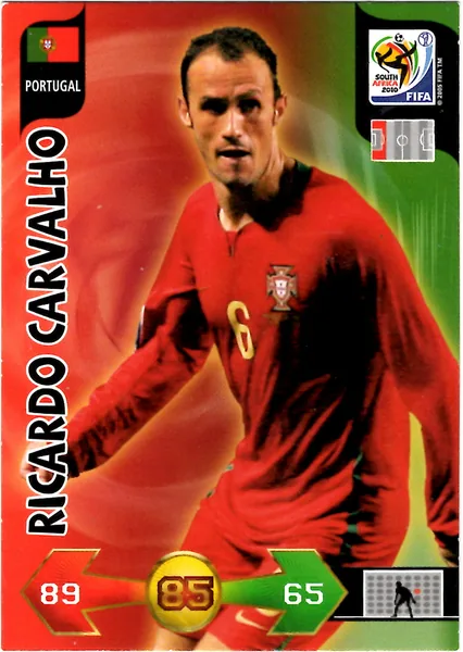 Ricardo Carvalho card #281 - Panini Adrenalyn XL 2010 FIFA World Cup (SA Edition)