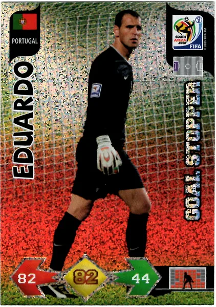 Eduardo card #292 - Panini Adrenalyn XL 2010 FIFA World Cup (SA Edition)