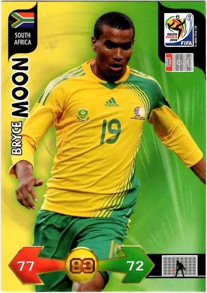 Bryce Moon card #310 - Panini Adrenalyn XL 2010 FIFA World Cup (SA Edition)