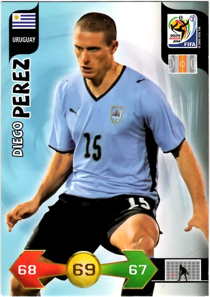 Diego Perez card #334 - Panini Adrenalyn XL 2010 FIFA World Cup (SA Edition)
