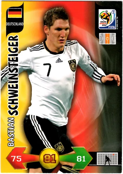 Bastian Schweinsteiger card #93 - Panini Adrenalyn XL 2010 FIFA World Cup (SA Edition)