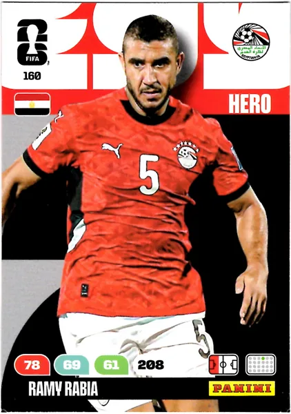 Ramy Rabia card #160 - Panini Adrenalyn XL FIFA World Cup 2026