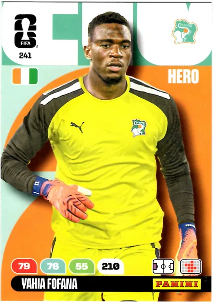 Yahia Fofana card #241 - Panini Adrenalyn XL FIFA World Cup 2026