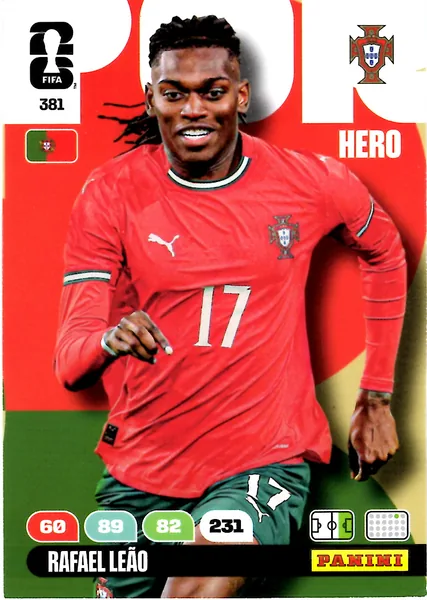 Rafael Leao card #381 - Panini Adrenalyn XL FIFA World Cup 2026