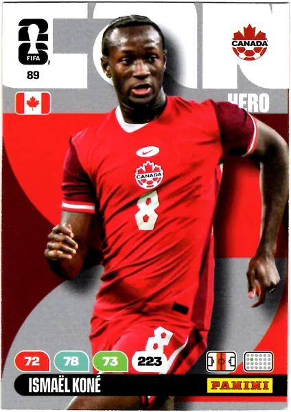 Ismael Kone card #89 - Panini Adrenalyn XL FIFA World Cup 2026