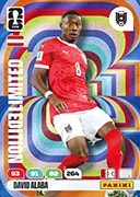 David Alaba card #LE006 - Panini Adrenalyn XL FIFA World Cup 2026