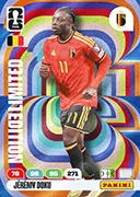 Jeremy Doku card #LE007 - Panini Adrenalyn XL FIFA World Cup 2026