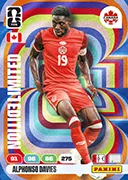 Alphonso Davies card #LE016 - Panini Adrenalyn XL FIFA World Cup 2026