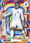 Bukayo Saka card #LE025 - Panini Adrenalyn XL FIFA World Cup 2026