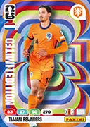 Tijjani Reijnders card #LE058 - Panini Adrenalyn XL FIFA World Cup 2026