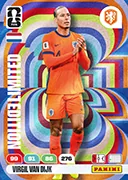 Virgil van Dijk card #LE059 - Panini Adrenalyn XL FIFA World Cup 2026