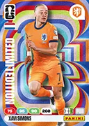 Xavi Simons card #LE060 - Panini Adrenalyn XL FIFA World Cup 2026