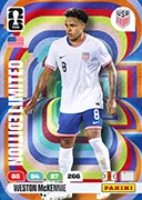 Weston McKennie card #LE081 - Panini Adrenalyn XL FIFA World Cup 2026