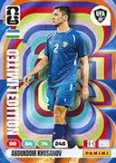 Abdukodir Khusanov card #LE084 - Panini Adrenalyn XL FIFA World Cup 2026