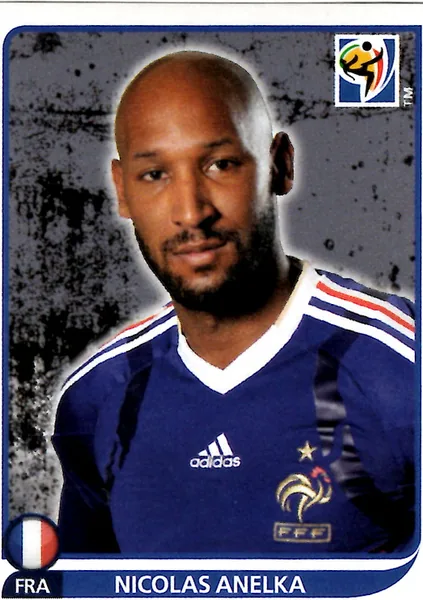 Nicolas Anelka sticker #102 - Panini FIFA World Cup 2010 South Africa