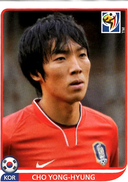 Cho Yong-Hyung sticker #148 - Panini FIFA World Cup 2010 South Africa